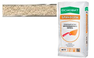 Цветной кладочный раствор ОСНОВИТ, светло-бежевый, 25 кг